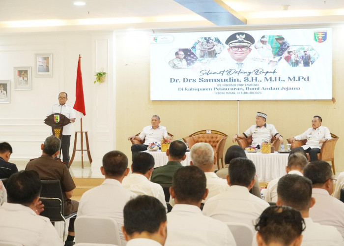 Pj Gubernur Lampung, Samsudin Laksanakan Kunker ke Pesawaran