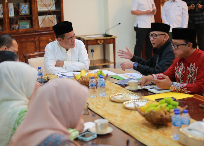 Gubernur Lampung Bersama 4 Bupati Temui Mentan, Perjuangkan Harga Singkong