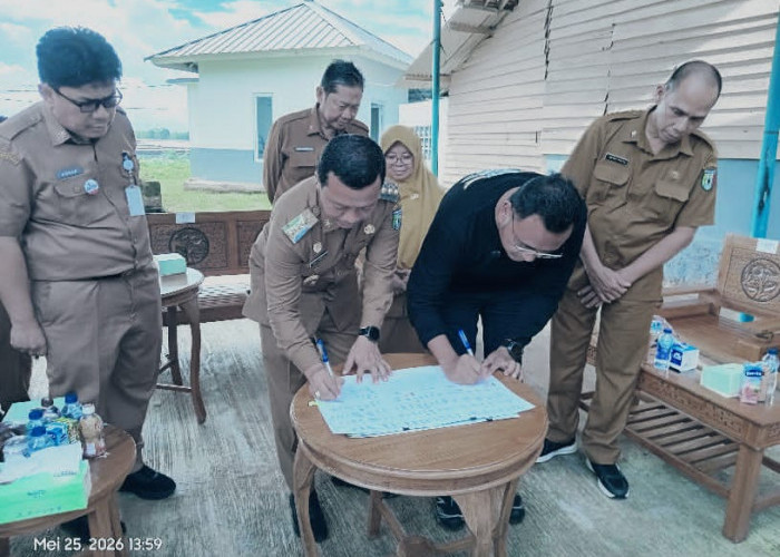 Bupati Pringsewu Teken MoU Dengan AM Farm Yang Kelola RPH dan Peternakan