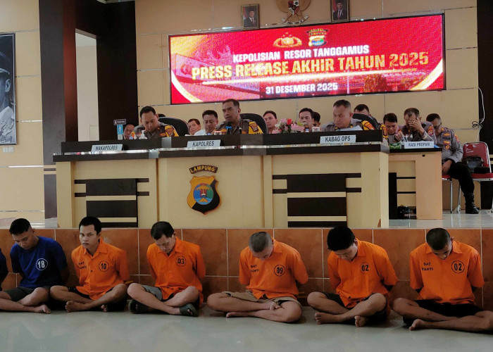 Perkara Tindak Pidana di Tanggamus Meningkat di Tahun 2025