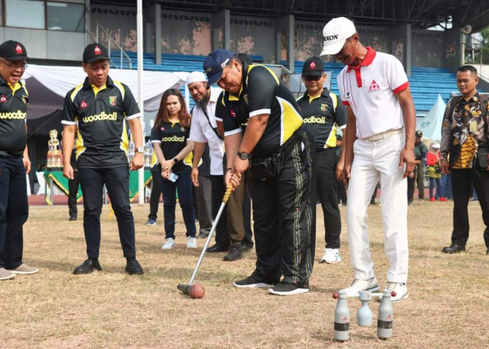 Gubernur  Arinal Buka Kejuaraan Woodball Gubernur Cup Tahun 2023