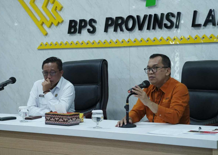 BPS: Kemiskinan Lampung Turun ke 9,31 Persen, Ekonomi Tumbuh dan Inflasi Tetap Terkendali