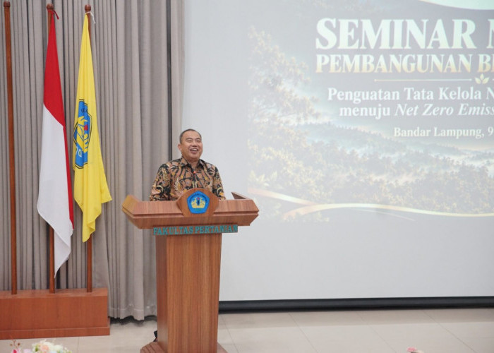 Seminar Nasional di Unila Bahas Potensi Ekonomi Karbon untuk Pelestarian Hutan