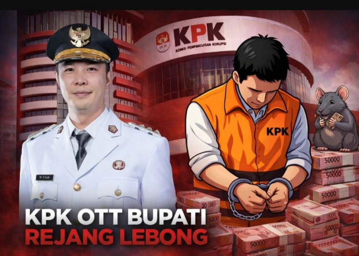 KPK OTT di Rejang Lebong, Bupati, Wabup Hingga Sekda Turut Diamankan