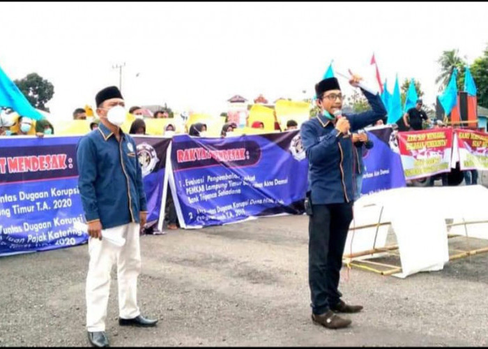 DPP KAMPUD Desak Penetapan Tersangka Korupsi PI 10% PT LEB 