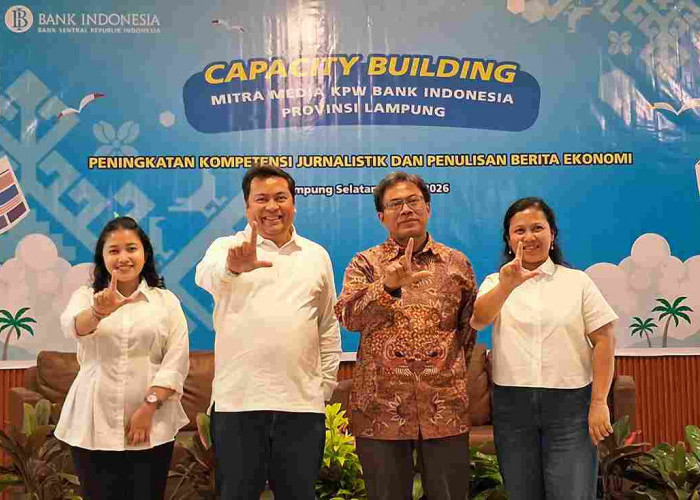 BI Lampung Gandeng Insan Pers Perkuat Literasi Ekonomi
