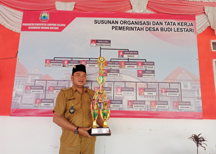 Kekompakan Warga Bawa Desa Budi Lestari Juara di Kecamatan di Lampung Selatan