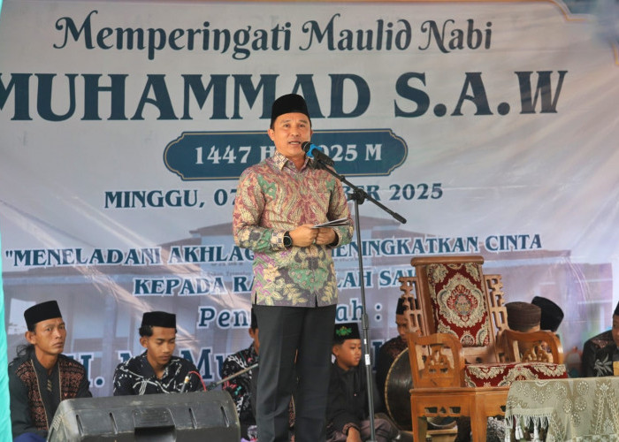 Hadiri Maulid Nabi Muhammad SAW, Parosil Mabsus Ajak Orang Tua Awasi Pergaulan Anak