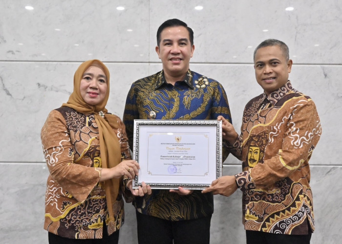 Pesaawaran Raih Penghargaan KLA Katagori Nindya,m