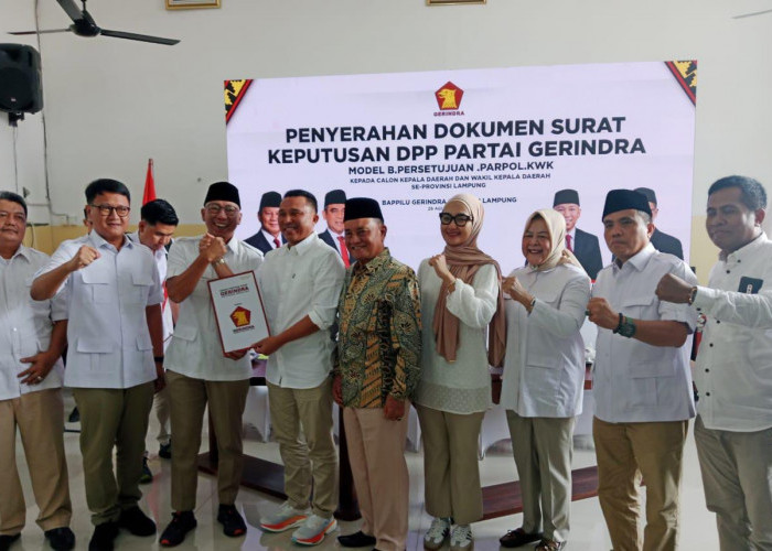 Resmi Dapatkan B1-KWK Partai Gerindra, Parosil: Kami Daftar KPU Tanggal 28 Agustus