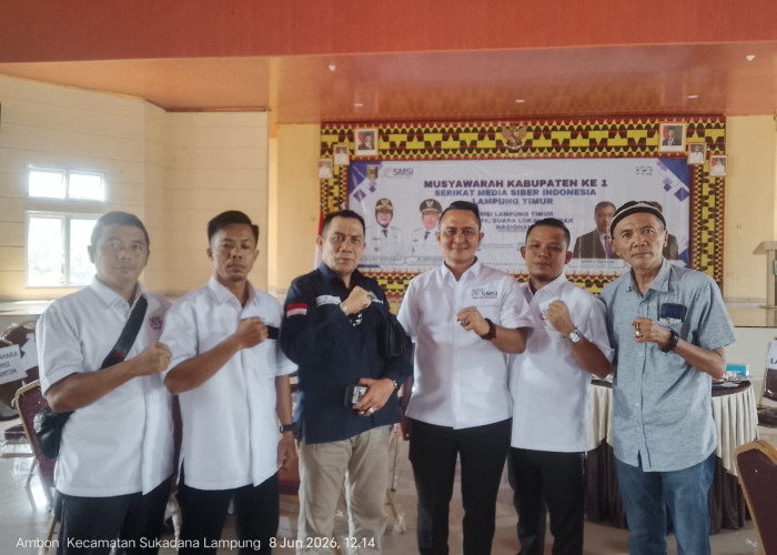 Ketua IWO Lampung Timur dan Anggota Donor Darah di Muskab I SMSI