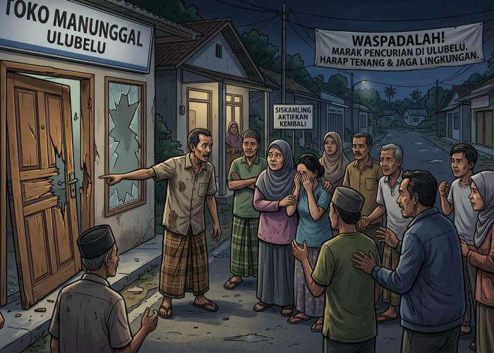 Aksi Maling Marak di Ulubelu, Tanggamus Puluhan Toko dan Rumah Dibobol, Kerugian Puluhan Juta