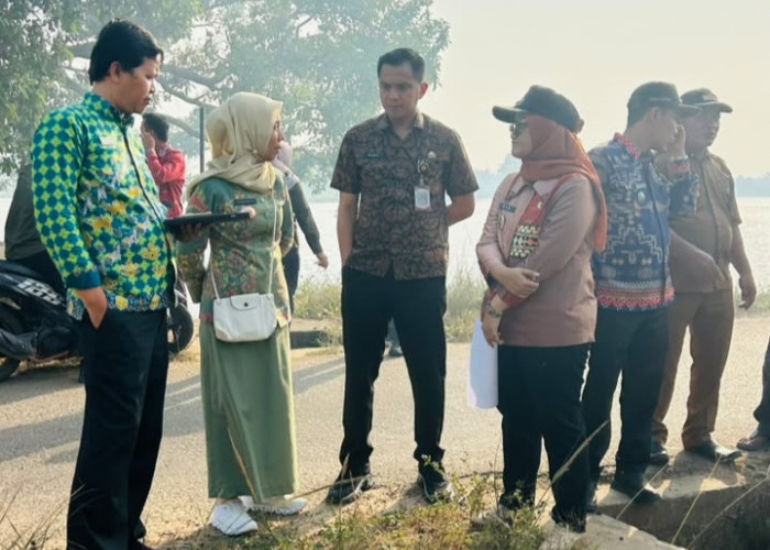 Bupati Lamtim Tinjau Irigasi Way Kawat, Siapkan Perbaikan dan Rekayasa Jaringan Pengairan