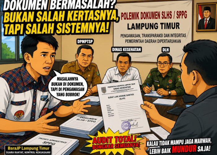 BaraJP Desak Audit Total Dugaan Dokumen Bermasalah di Lampung Timur