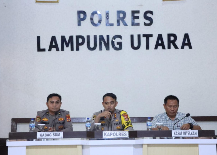 Kapolres Lampung Utara Buka Pelatihan Deteksi Dini Kerawanan Pilkada 2024