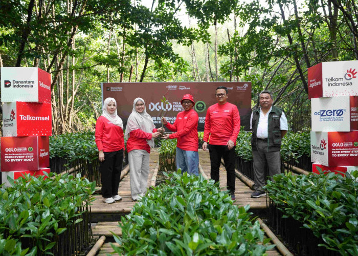 Ribuan Langkah di Telkomsel Digiland Run 2026, Jadi Ribuan Akar untuk Indonesia
