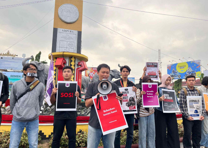 AJI Bandar Lampung Kecam Penahanan Jurnalis Indonesia oleh Militer Israel di Gaza