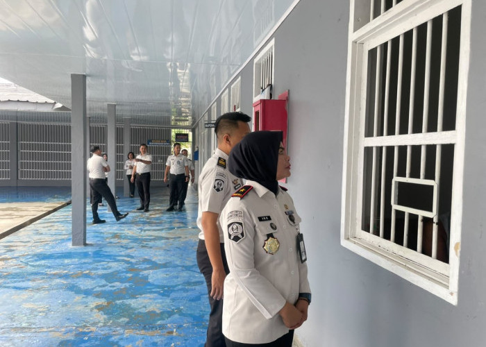 Deteksi Dini Potensi Gangguan Kamtib, Lapas Kelas I Bandar Lampung Razia Kamar Hunian