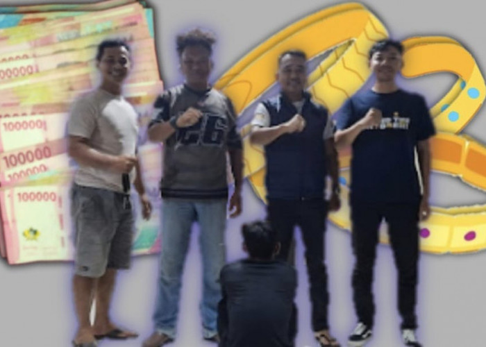 Buruh Sortir Rongsok, Gasak Gelang Emas Majikan di Metro Selatan Dibekuk Polisi
