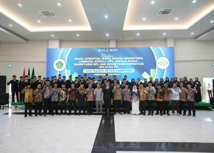 Lantik Sejumlah Pejabat Periode 2026–2030, Rektor UIN RIL Ingatkan Core Bisnis Perguruan Tinggi