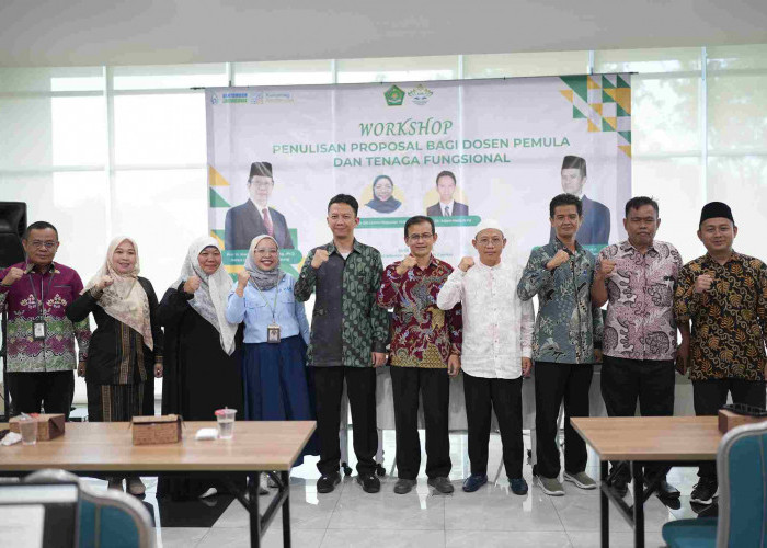 LP2M UIN Raden Intan Lampung Gelar Workshop Penulisan Proposal untuk Dosen Pemula dan Tendik