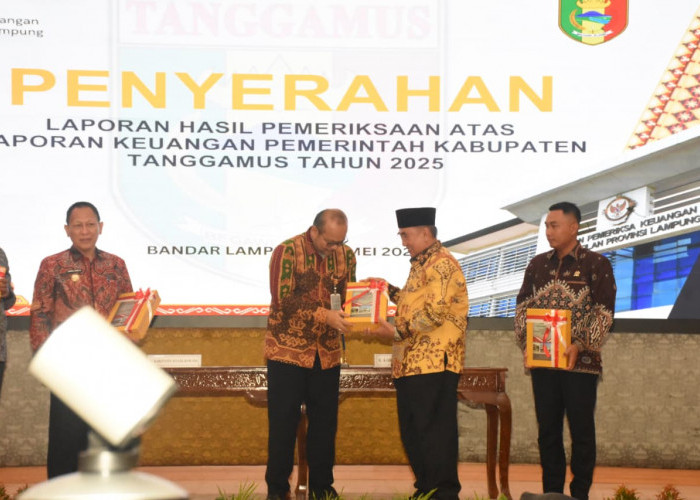 Pemkab Tanggamus di Bawah Kepemimpinan Bupati Saleh Berhasil Pertahankan Opini WTP dari BPK RI