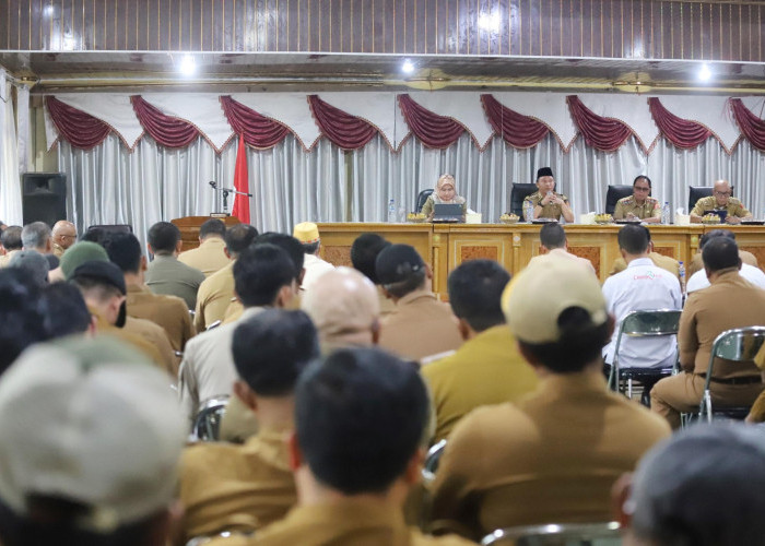 Transfer Pusat ke Lambar Berkurang Rp 162 Miliar, Parosil Kumpulkan Peratin dan Camat, Ini yang Dibahas