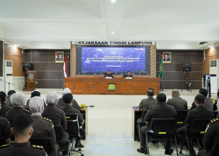 Kajati Lampung Berikan Arahan ke Calon Jaksa dan Tenaga Fungsional, Ini Pesan Yang Disampaikan 