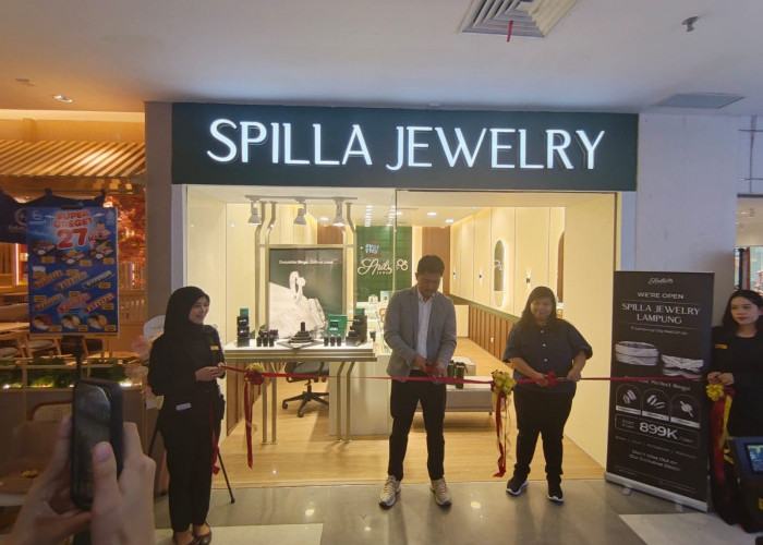 Grand Opening di Lampung City Mall, Brand Perhiasan terkemuka Spilla Jewelry Tawarkan Berbagai Keuunggulan