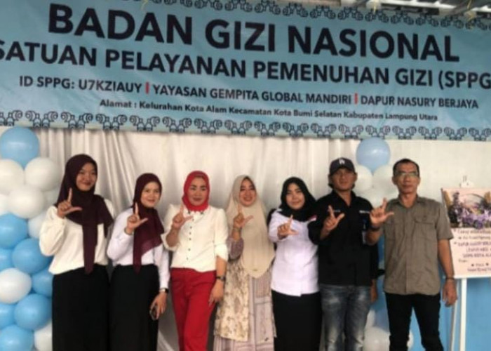 Siswa Menyambut Gembira dan Bersyukur Ada Program MBG di Lampura