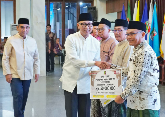 Gubernur Lampung Apresiasi Peran Vital Ponpes Bantu Naikan IPM