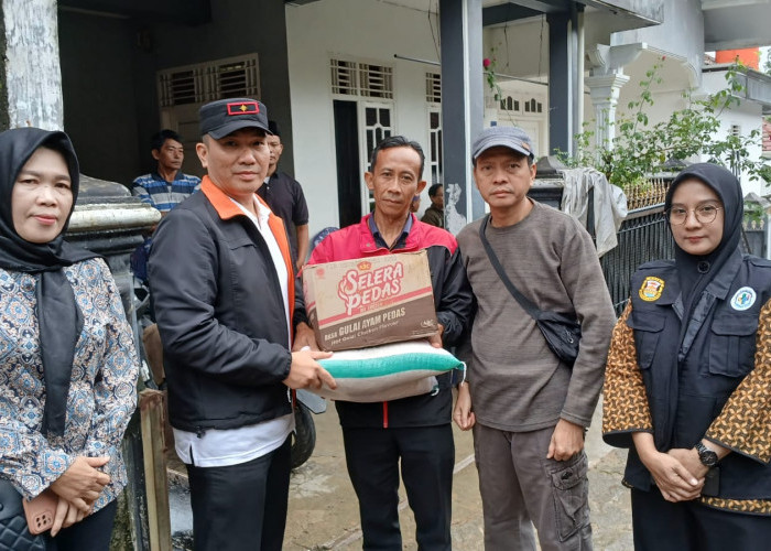 Pemkot Bandar Lampung Beri Bantuan Sembako dan Uang Tunai ke Korban Longsor