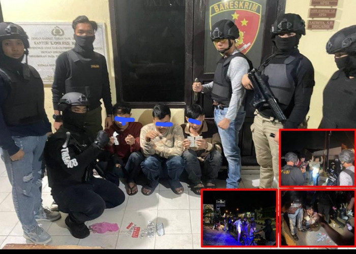 Simpan Narkoba di Bagasi Motor, Tiga Pemuda di Kota Metro Ditangkap Polisi