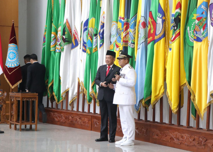 Mendagri Lantik Samsudin Menjadi Pj. Gubernur Lampung