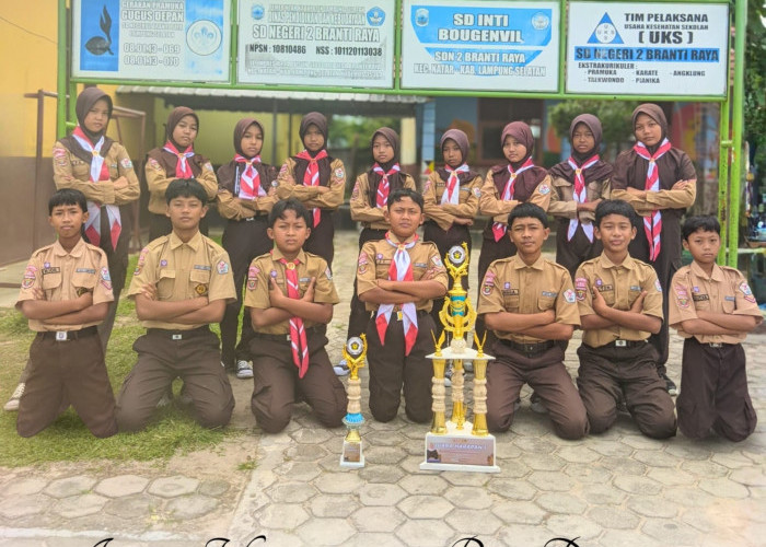 Selain Juara 1 Lomba Renang Tingkat Provinsi Lampung, SDN 2 Branti Raya Juara Harapan 1 LKBB Tingkat Nasional