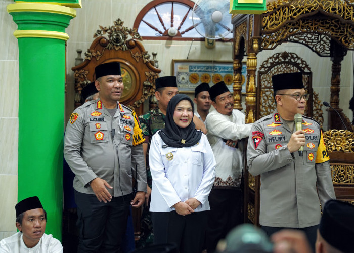 Walikota Eva Safari Ramadan Bersama Pemprov dan Polda Lampung di Kecamatan TBS