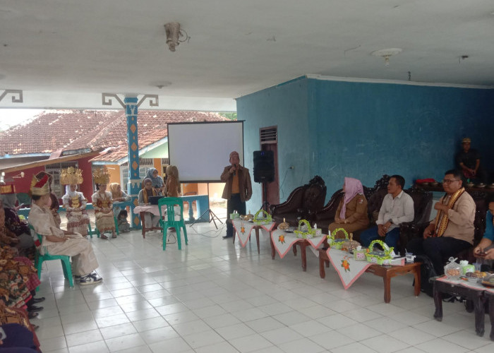 Pemkab Lampura Didorong Buat Perda Masyarakat Adat 7 Suku Desa Bumi Agung