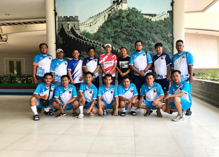 Tampil Luar Biasa, Team Futsal PWI Tuba di Turnamen Futsal Siwo PWI Provinsi Lampung 2023