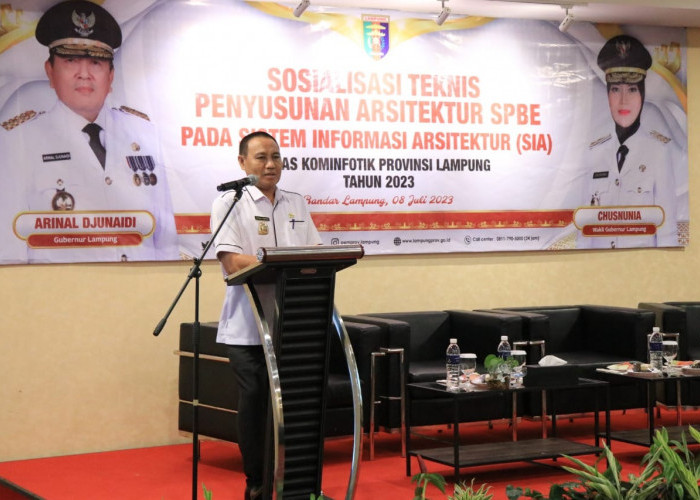 Pemprov Lampung Gelar Sosialisasi Teknis Penyusunan Arsitektur SPBE pada SIA