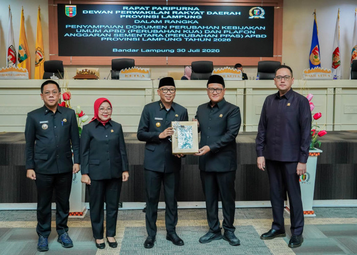 Gubernur Lampung Ajukan KUA-PPAS 2026-2027, Fokus pada Fiskal Berkelanjutan dan Pelayanan Publik