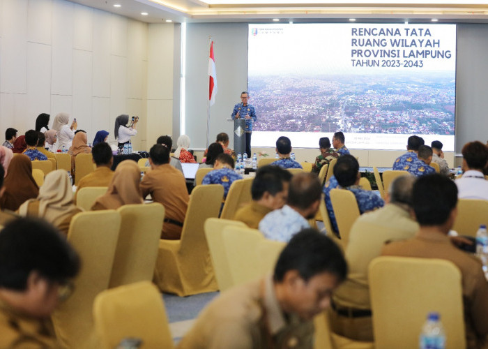 Pemprov Lampung Sosialisasi Perda Nomor 14/2023 tentang RTRW Tahun 2023-2043 