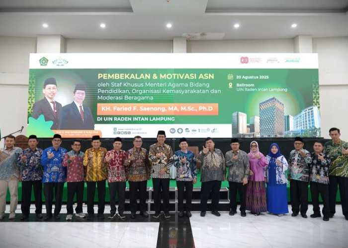 Staf Khusus Menteri Agama Paparkan Konsep Ekoteologi dan Kurikulum Berbasis Cinta di UIN Raden Intan Lampung