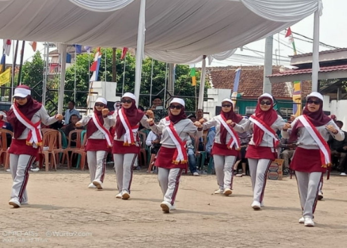 KPU Lampura Gelar Lomba Senam Kirab Pemilu 2024