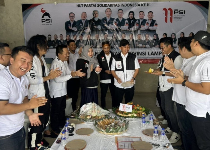 PSI Lampung Rayakan 11 Tahun “Udayah Navasaktih”: Kebangkitan PSI Sebagai Kekuatan Baru Indonesia Maju