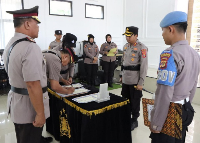 Rotasi Tiga Jabatan Utama di Polres Pesawaran, Polda Lampung Tekankan Pelayanan Prima dan Inovasi