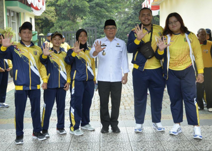 Pemkot Metro Lepas 22 Atlet Ikuti Popnas Palembang 2023