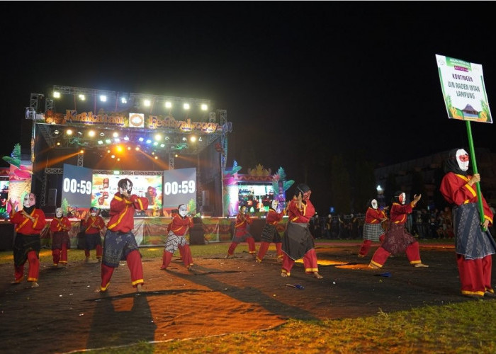 UIN Raden Intan Tampilkan Kolaborasi Budaya di Krakatau Festival 2025