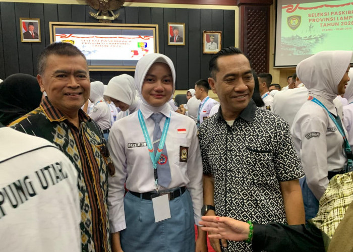 Pelajar Asal Metro Jasmine Ikuti Seleksi Capaska Nasional, Muhyi Lolos Paskibaraka Provinsi