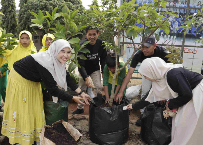 Respon Ancaman Bencana di Lampung, Eco Smart School Perkuat Kolaborasi Wujudkan Sekolah Peduli Lingkungan