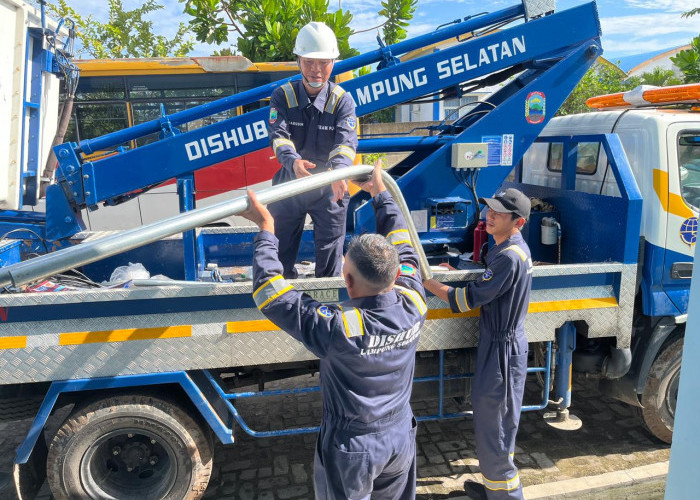 Sambut Arus Mudik, Pemprov Lampung Bergerak Cepat Perbaiki PJU di Titik Rawan
